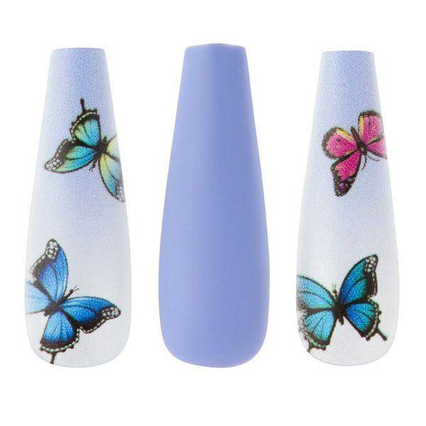 3D Butterfly Nail Stickers Watercolor Butterfly Nail Decals Self Adhsive  Nail Art Stickers Butterfly Stickers for