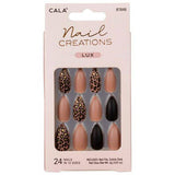 CALA Nail Creations Lux | Stiletto Cheetah Press On Nails