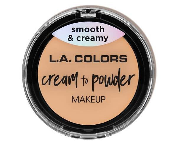 L.A. Colors Cream to Powder Foundation Buff product package