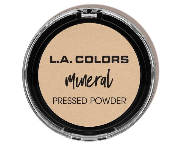 L.A. Colors Mineral Pressed Powder Light Ivory product package