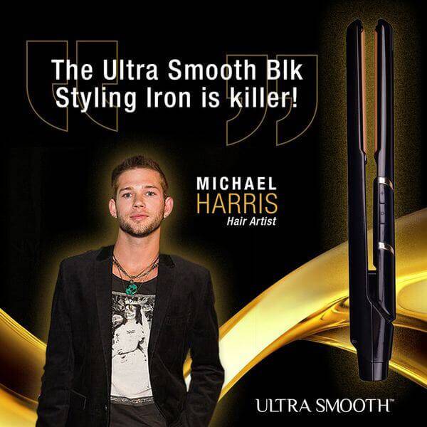 Ultra Smooth Styling Iron Black 1