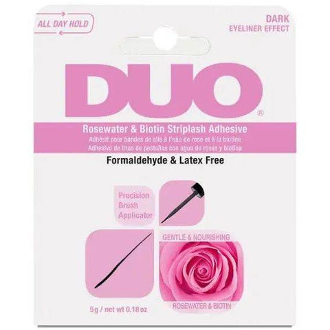 DUO 2-In-1 Brush-On Strip Lash Adhesive (Dark & Clear)