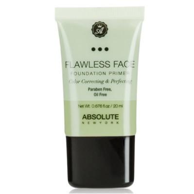 flawless face foundation primer - green - absolute new york - primer