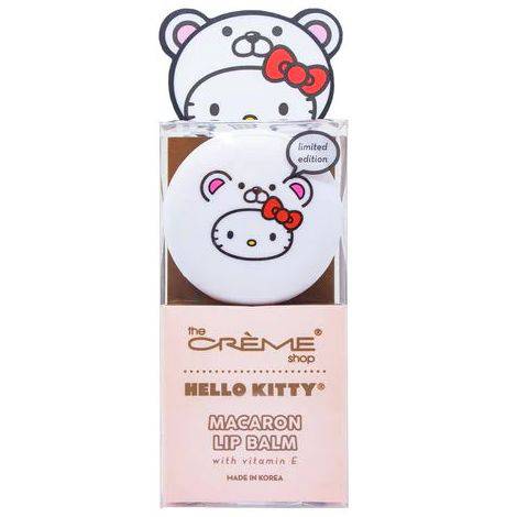 The Creme Shop Hello Kitty Macaron Lip Balm - White Chocolate