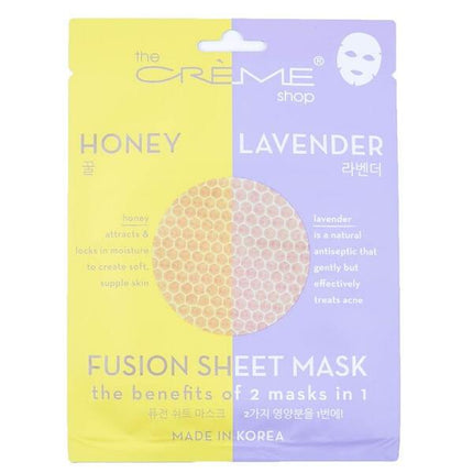 Honey & Lavender Sheet Mask - the creme shop - facial mask