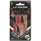 LA Colors Amaze Me Lavish Luxe Finish Coffin Shape Nail Tip Kit