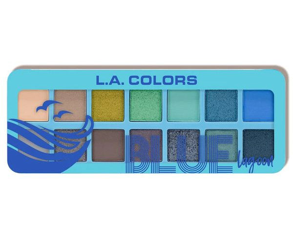 L.A. Colors Costal Chill Palette Blue Lagoon product package