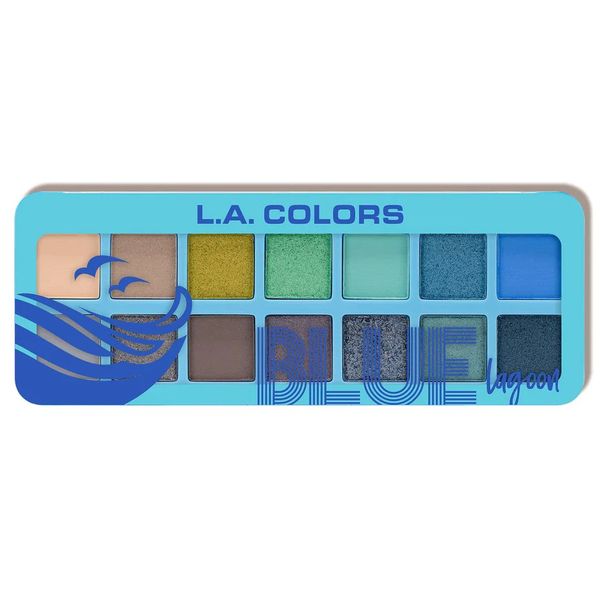 LA Colors Coastal Chill Eyeshadow Blue Lagoon