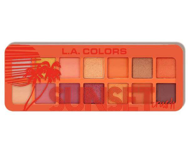 L.A. Colors Costal Chill Palette Sunset Crush product package