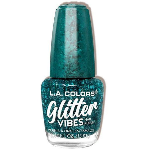 LA Colors Pure Blush Glitter Vibes Nail Polish