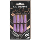 LA Colors Muse Lavish Luxe Finish Coffin Shape Nail Tip Kit