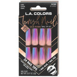 LA Colors So Lovely Lavish Luxe Finish Coffin Shape Nail Tip Kit