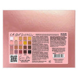 Dazzle All The Way - 20 Color Eyeshadow Booklet  by L.A. Girl Ingredients