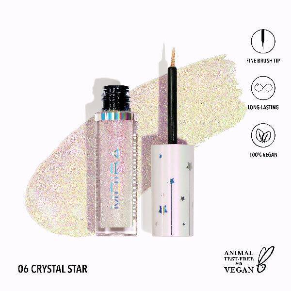 Moira Cosmetics Glitter Glitter Liner 06 Crystal Star