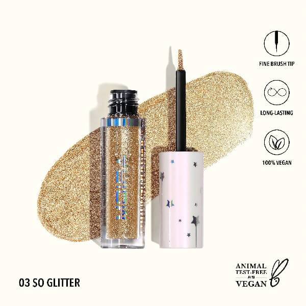 Moira Cosmetics Glitter Glitter Liner 03 So Glitter