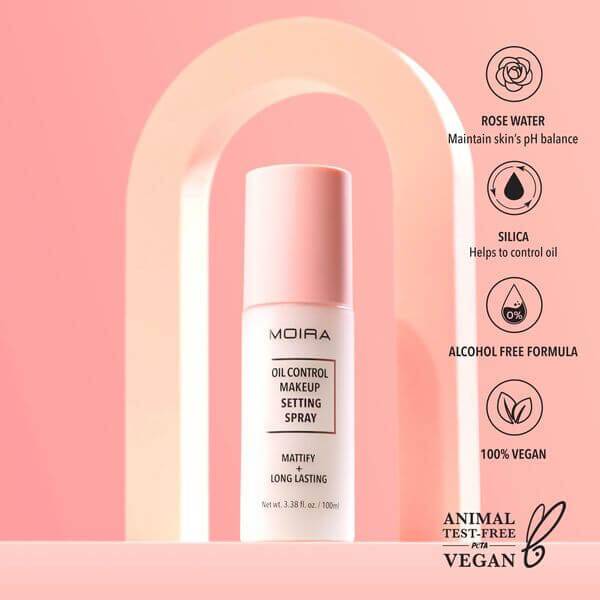 Moira Oil Control Makeup Setting Spray