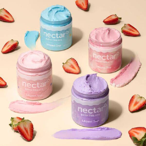 Fruit Smoothie Whipped Soap by Nectar Bath Treat