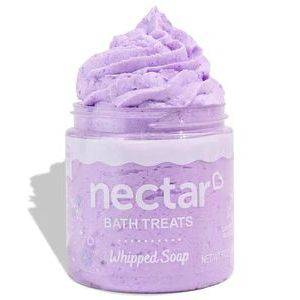 Nectar Bath Treats Lavender Blossom Whipped Soap