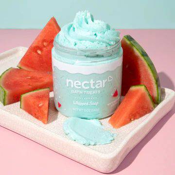 Nectar Bath Treats Watermelon Splash Whipped Soap
