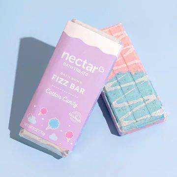 Nectar Cotton Candy Fizz Bar Bath Bomb