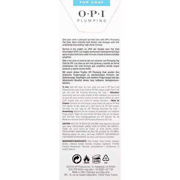 OPI Plumping Top Coat