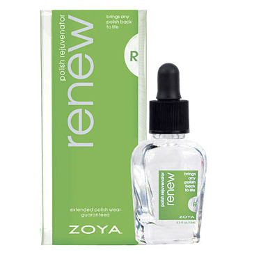 newew nail polish rejuvenator - zoya - nail thinners