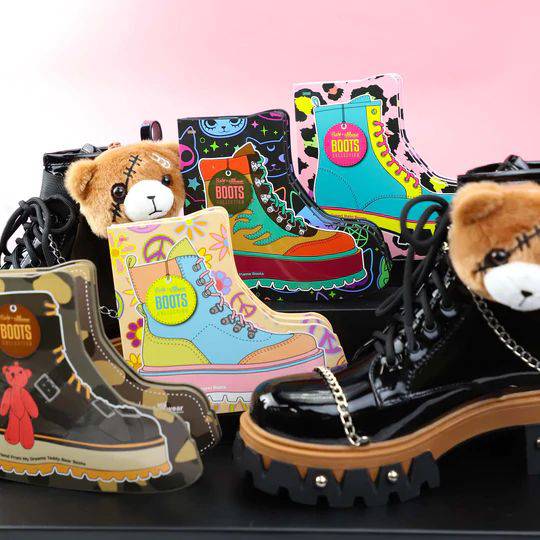 Rude x Koi Footwear Boots Collection - Hydra Matrix Kawaii Platform Boots