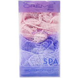 Shower Loofah Duo by the Creme Shop
