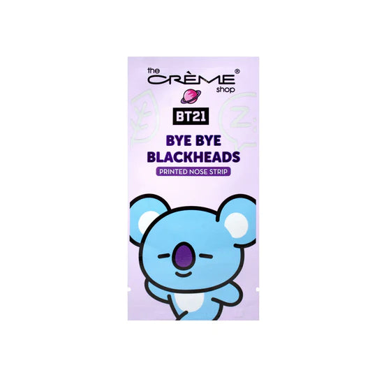 The Creme Shop BT21: Bye Bye Blackheads - Printed Pore Strips (Set of 8)