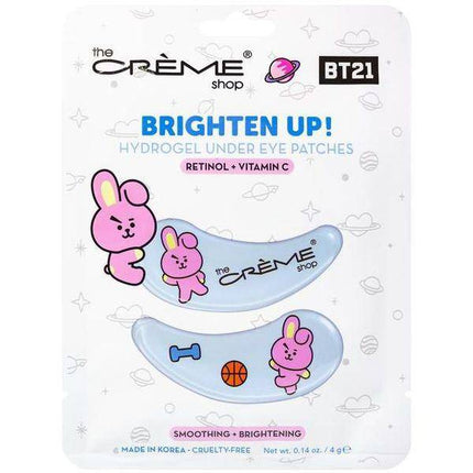 The Creme Shop “Brighten Up” COOKY Hydrogel Under Eye Patches | Smoothing & Firming