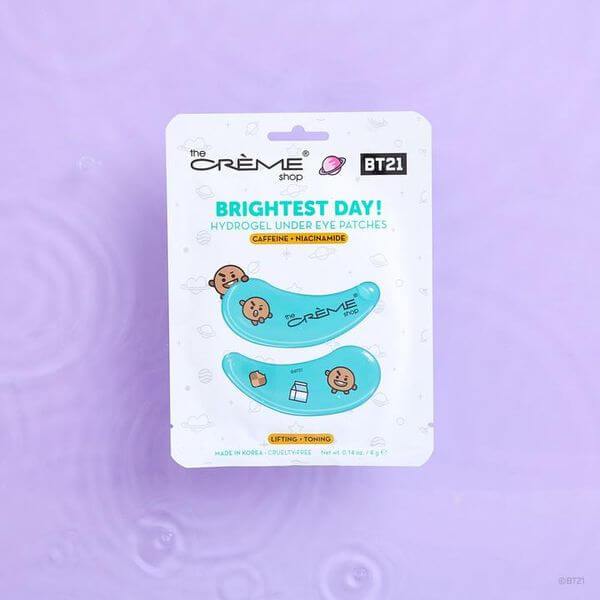 The Creme Shop “Brightest Day!” SHOOKY Hydrogel Under Eye Patches | Lifting & Toning
