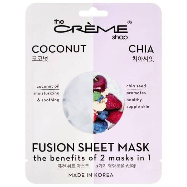 The Creme Shop Coconut & Chia Fusion Sheet Mask CCF5422-1