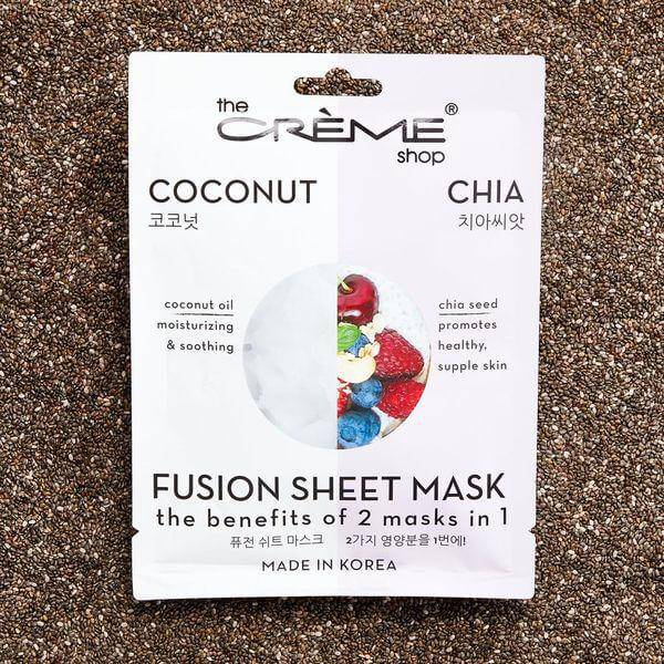 The Creme Shop Coconut & Chia Fusion Sheet Mask CCF5422-1