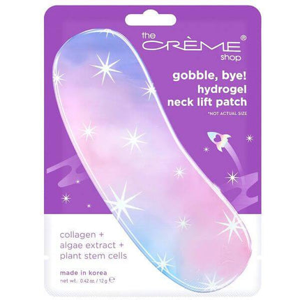 The Creme Shop Gobble, Bye! Hydrogel Neck Lift Patch - Collagen + Algae Extract + Plant Stem Cells