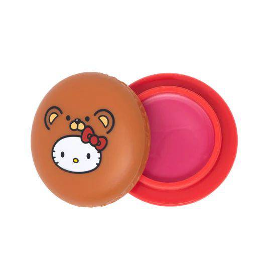 The Creme Shop Hello Kitty Macaron Lip Balm - Red Velvet