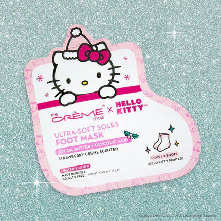 The Creme Shop Hello Kitty Ultra-Soft Soles Foot Mask