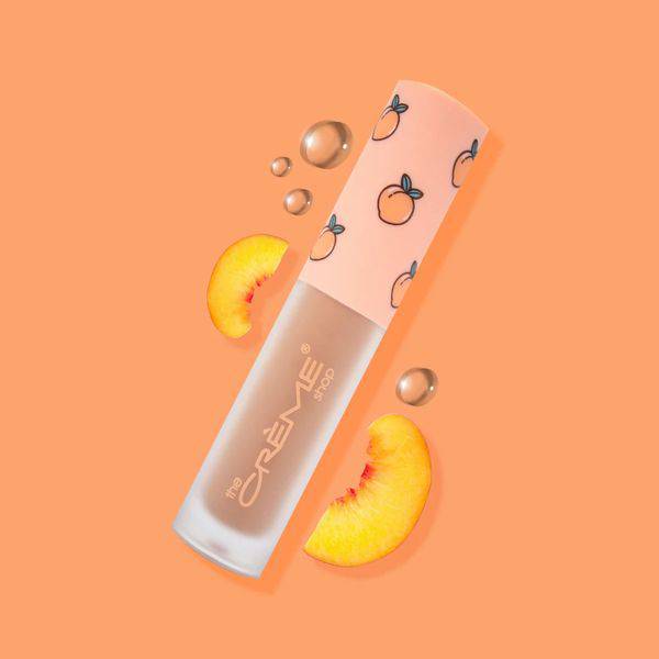 peach c lip oil The Creme Shop Luscious Lip Oil Peach Cobbler