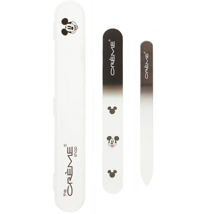 The Creme Shop Mickey Mouse Crystal Nail File Duo with Travel Case