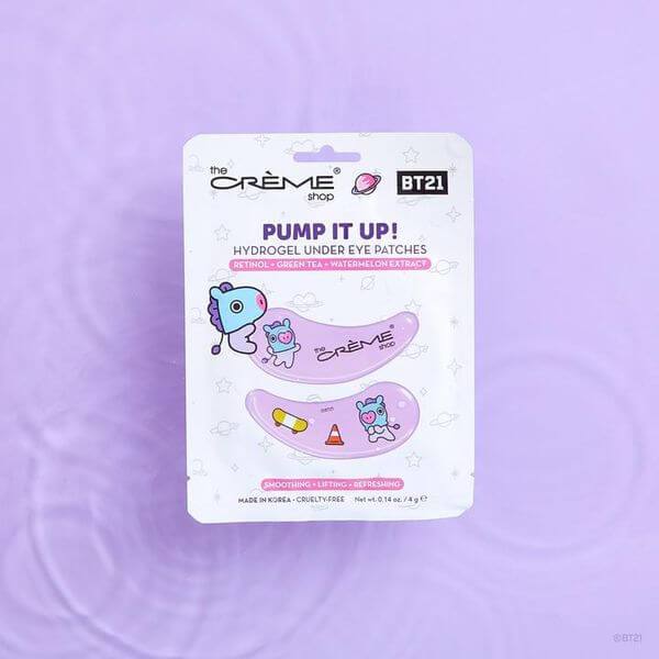The Creme Shop “Pump it up!” MANG Hydrogel Under Eye Patches | Lifting & Refreshing