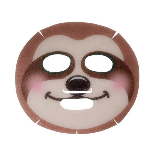 The Creme Shop Slow Down, Skin! Animated Sloth Face Mask - Renewing Rose AFM4417-1