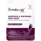 The Creme Shop Soothing & Softening Foot Mask | Lavender + Coconut Oil