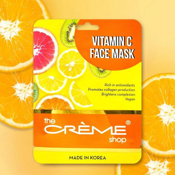The Creme Shop Vitamin C Essence Sheet Mask - BrighteningThe Creme Shop Vitamin C Essence Sheet Mask - Brightening