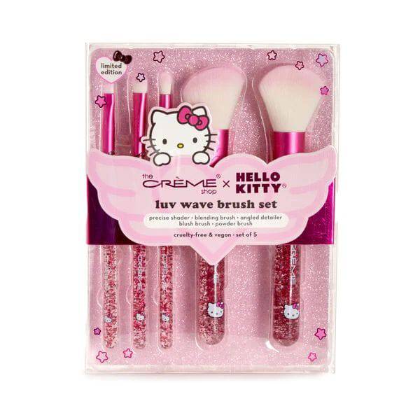 The Creme Shop x Hello Kitty Y2K Luv Wave Brush Collection (Set of 5)