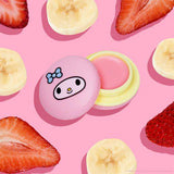 The Creme Shop x My Melody Macaron Lip Balm - Strawberry Banana