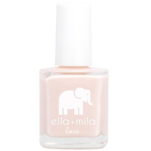 barely pink  - ella+mila - nail polish