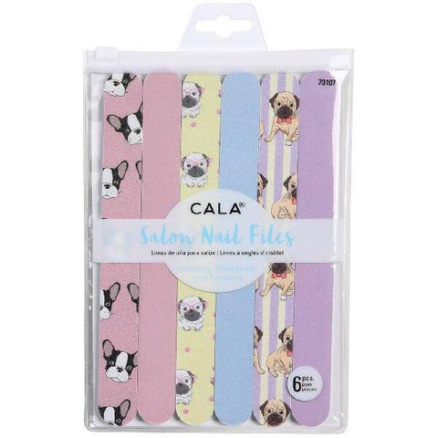 CALA Salon Nail Files: Flamingo / Palm (6 PCS)