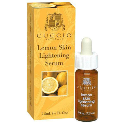 lemon skin lightening serum - cuccio - skin lightener