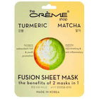 Creme Shop Turmeric and Matcha Fusion Sheet Mask