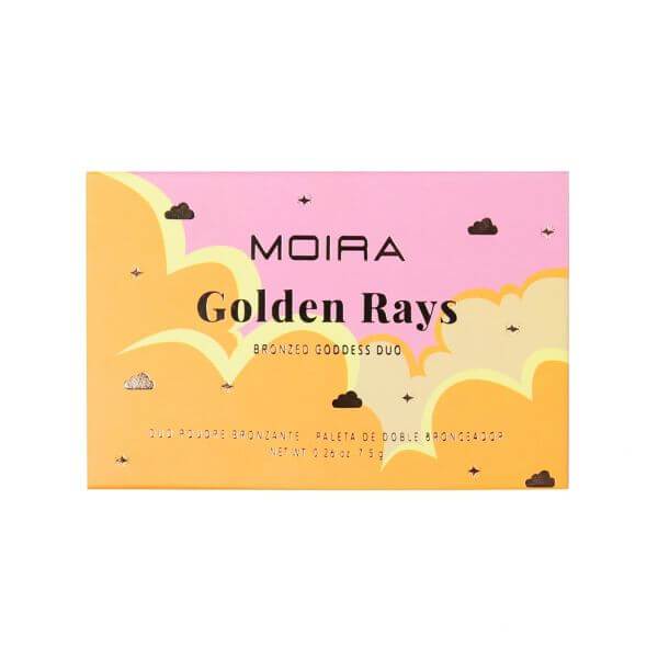 moira beauty golden rays dual bronzer