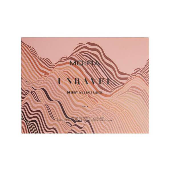 moira beauty unravel destiny eye face palette